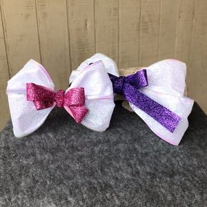 Glitter Cheer Sized Bows